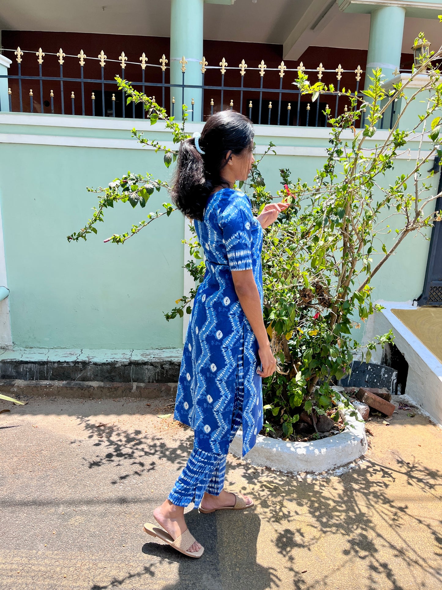 Royal Blue Classy Cotton Cords - Xs