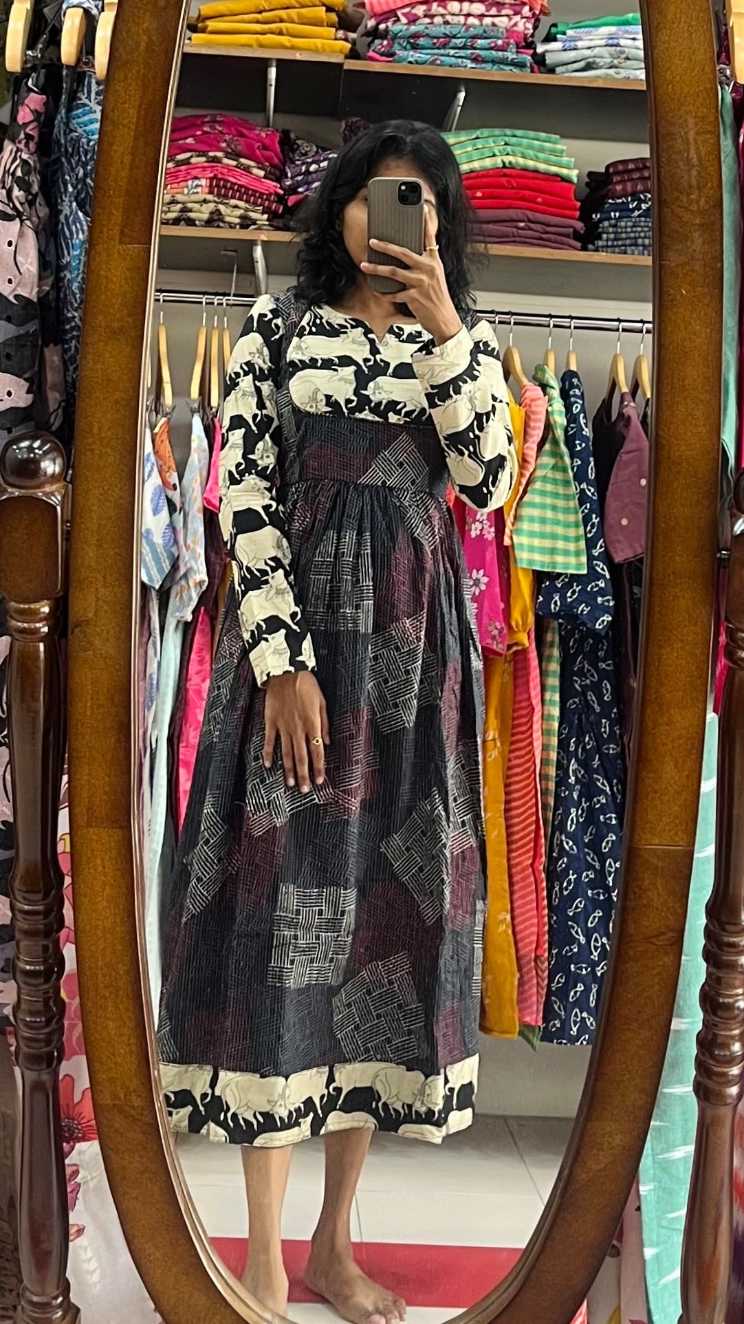 Long maxi with lining : Xs or S
