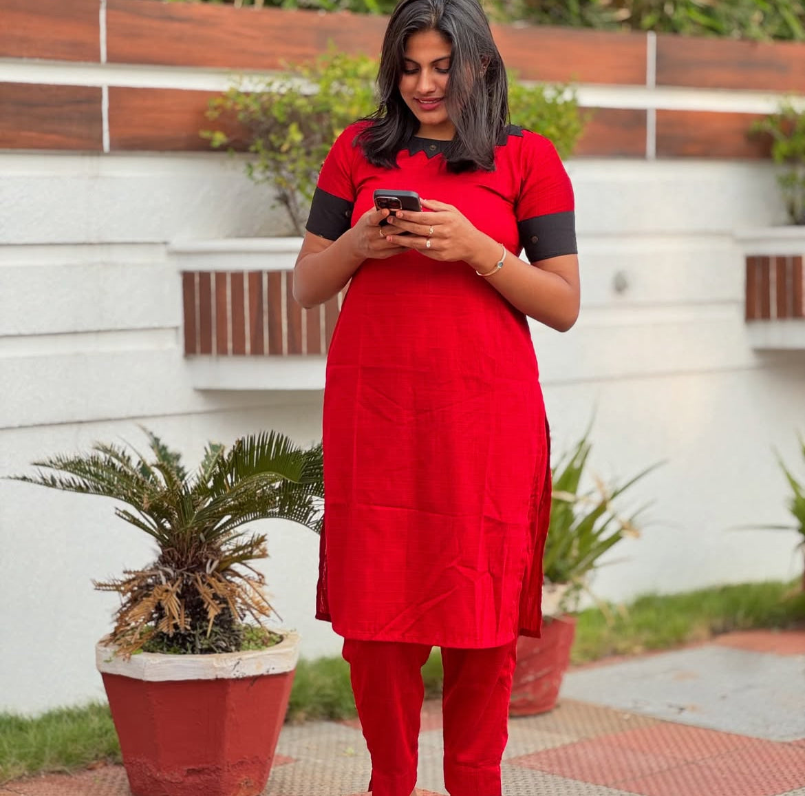 Cherry red blossom - M