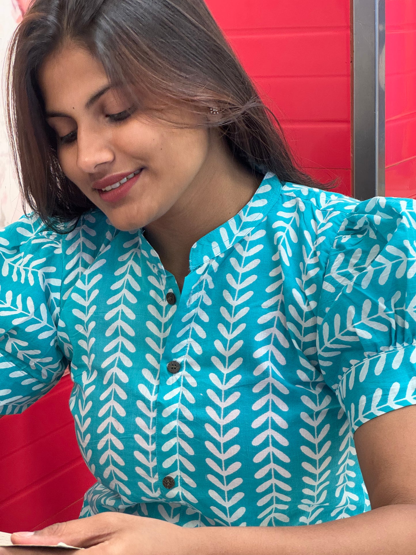 Sky blue Jaipur Cotton Cords - M