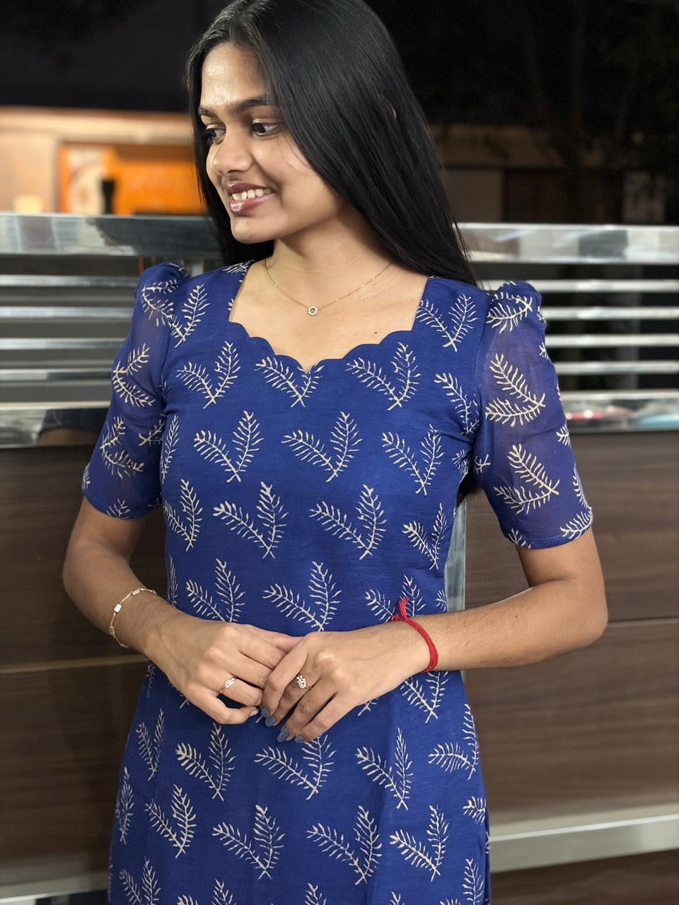 Cotton linen Salwar - S M(2pcs) L XL