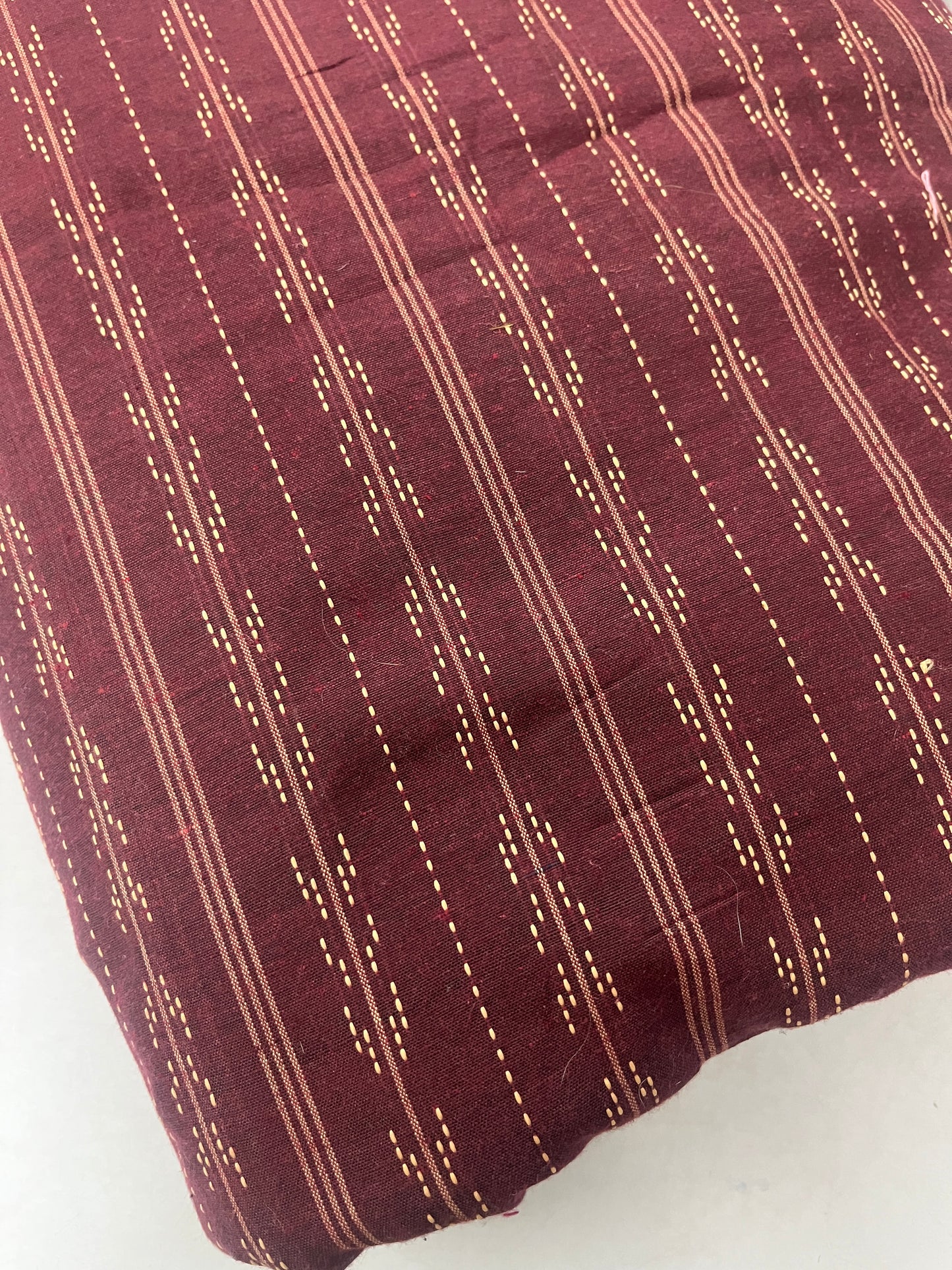 Cotton jacquard handloom