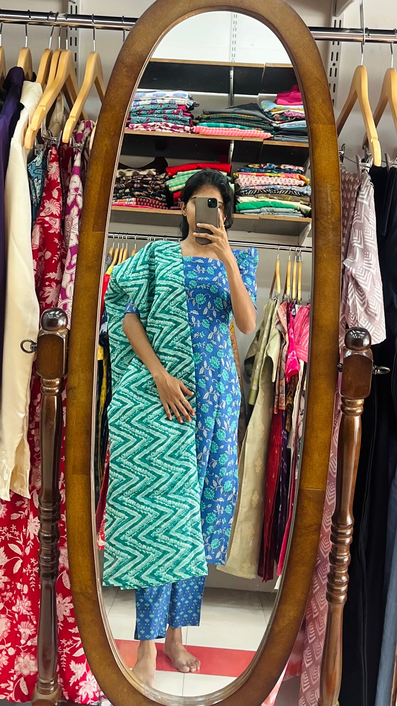 Mix and match Cotton Salwar - Xs