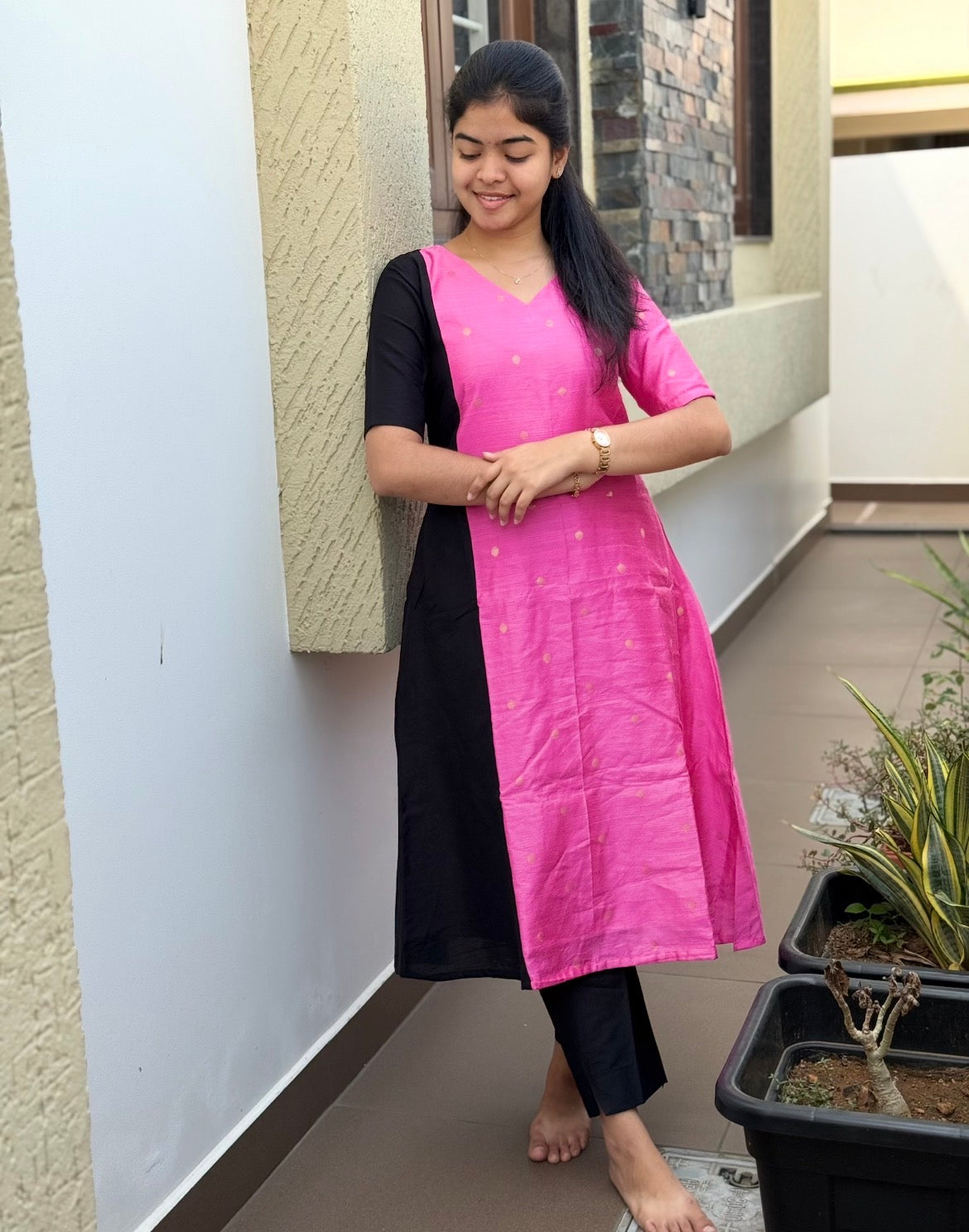Raw silk Aline Top & Bottom - XS S(2pcs) M XL & 2XL