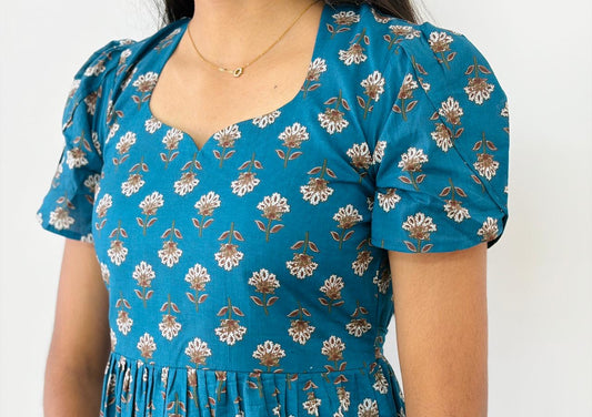 Cotton maxi with full lining - XS S M L XL 2XL