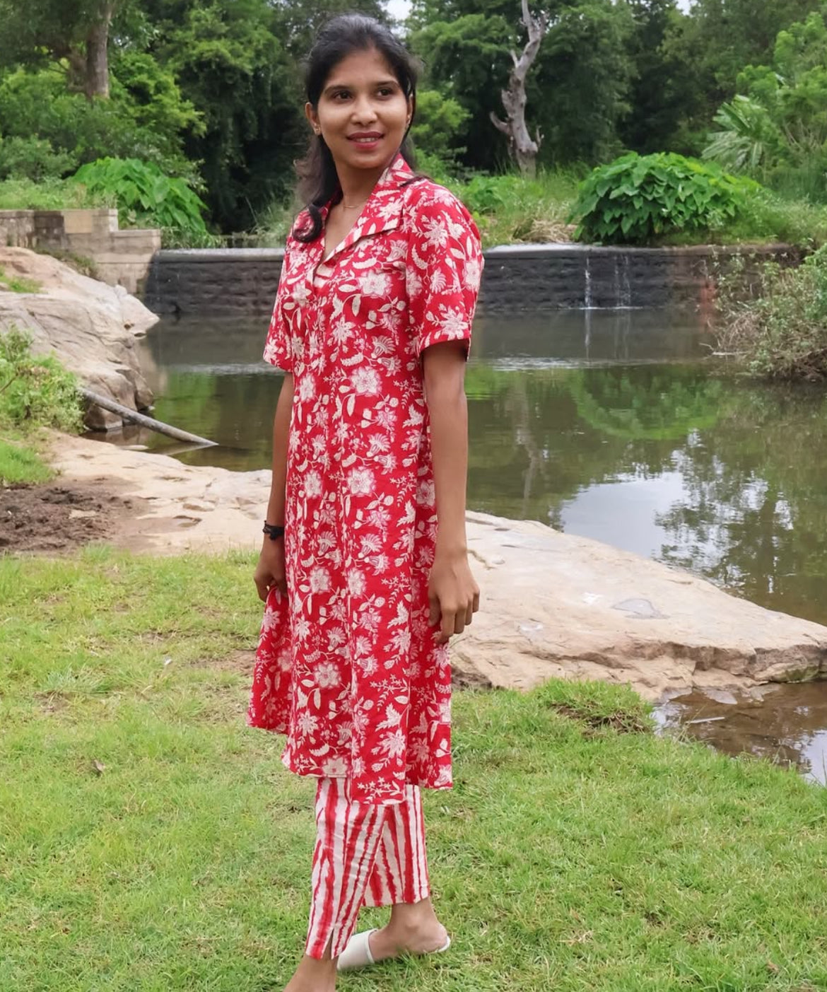 Cotton Aline Kurti - XS S