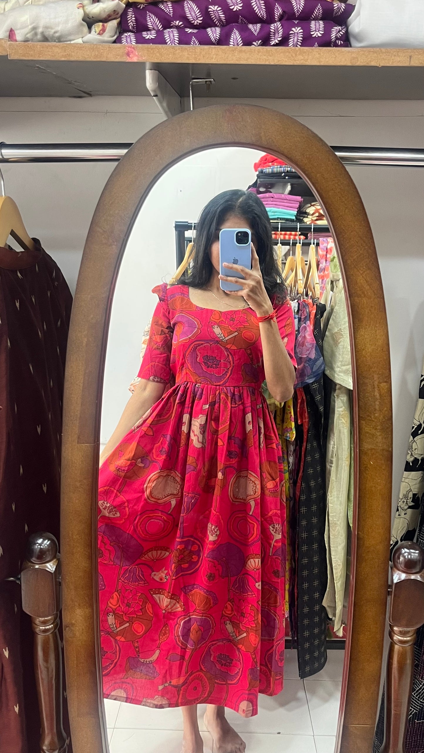 Maxi with yoke lining - XS S M L XL 2XL