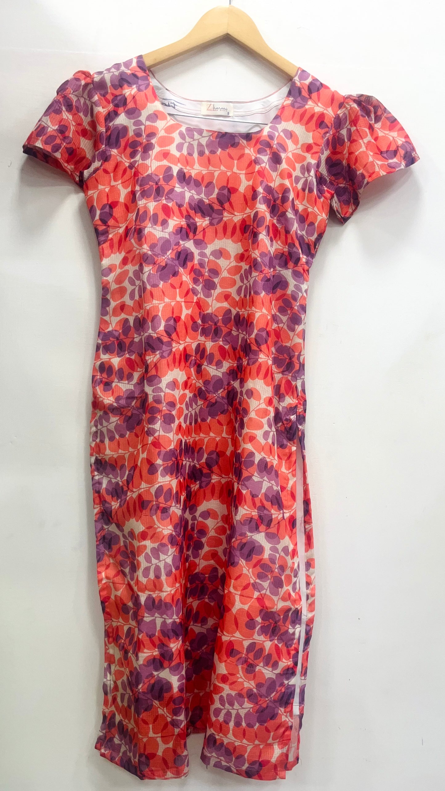 Kota silk Kurti with crape lining : XS S M L XL 2XL