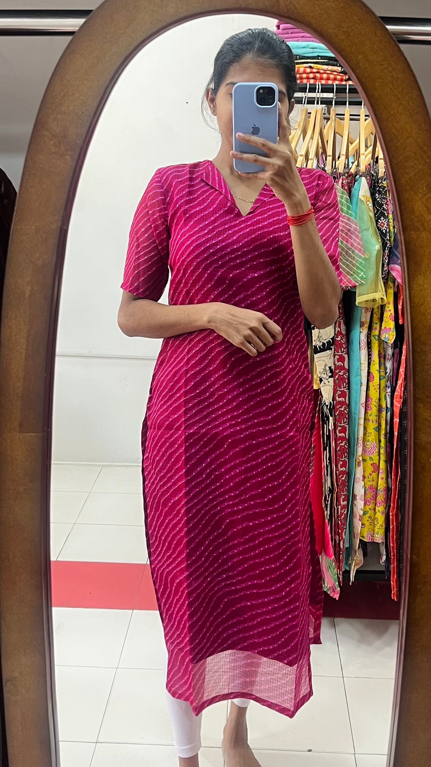 Kota silk Kurti - XS S M L 2XL