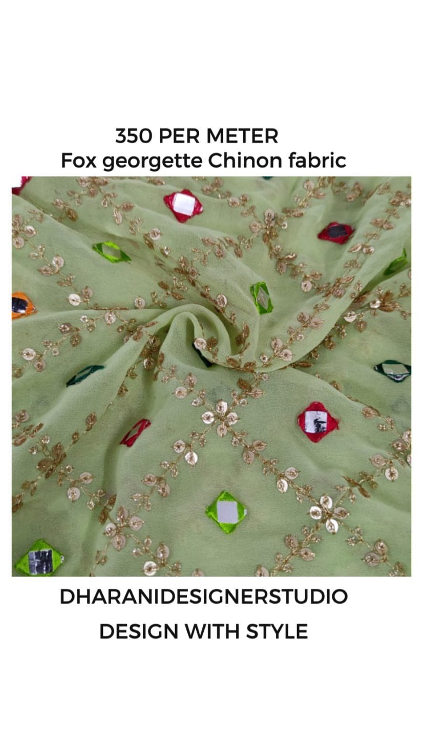 Chinon Fox Georgette