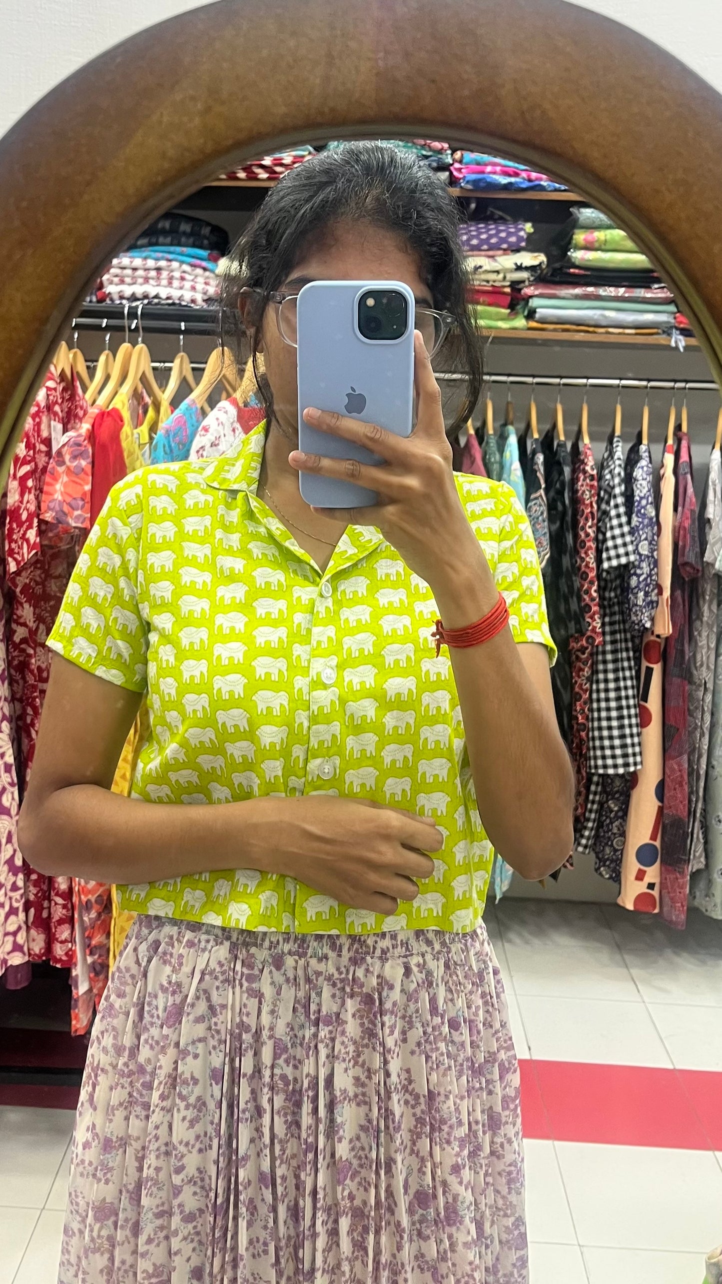 Cotton Crop shirt - XS S M L