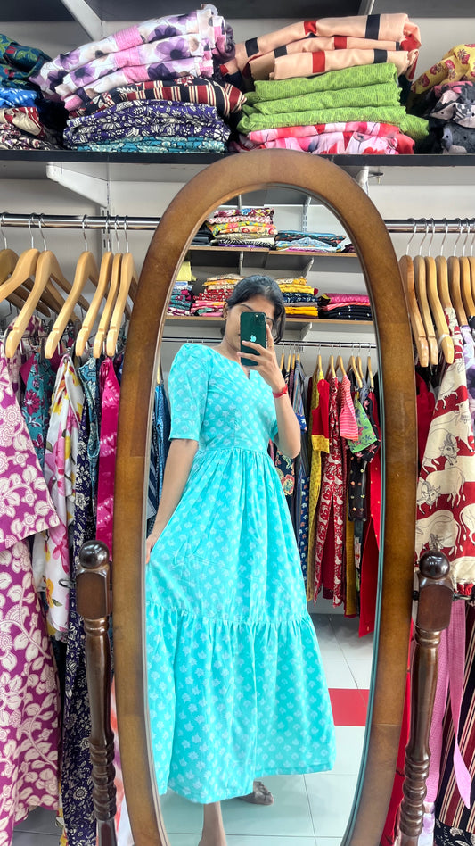 Sea Beeze comfort long dress - S