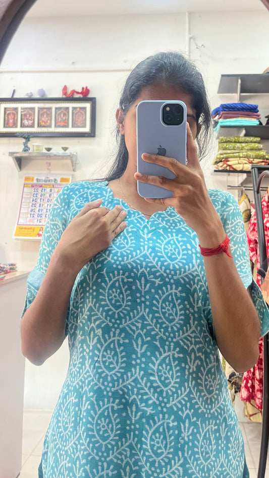 Linen silk Salwar - XS S M L XL 2XL