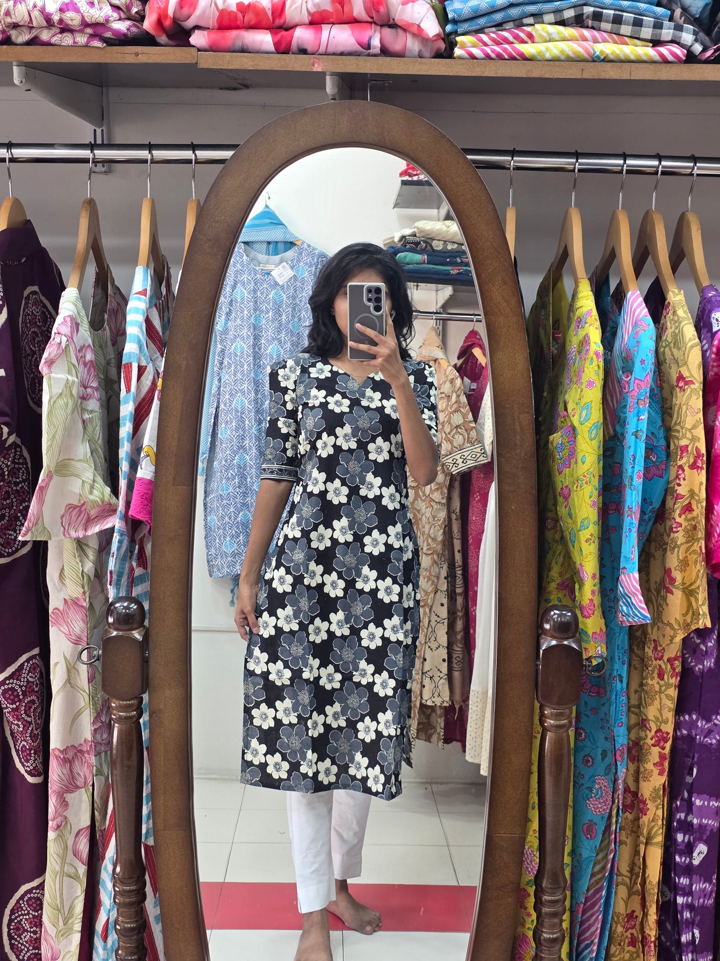 Cotton kurti no lining - XS S M L XL XXL