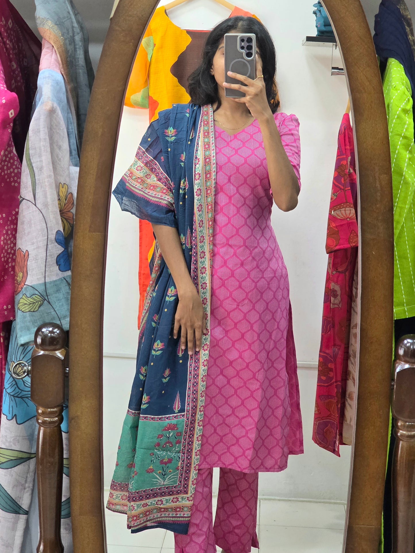 Cotton Mix and Match Salwar - XS S M L XL XXL