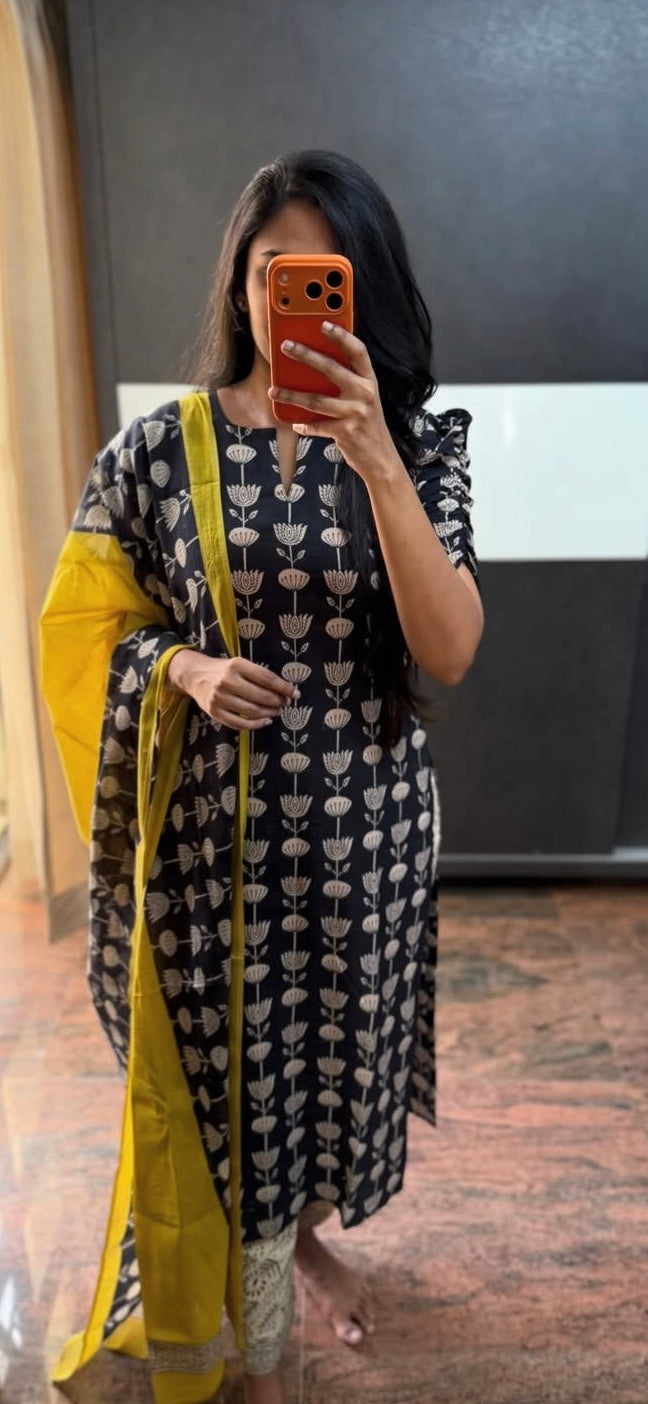 Handbook Cotton Salwar with lining - XS S M L XL XXL