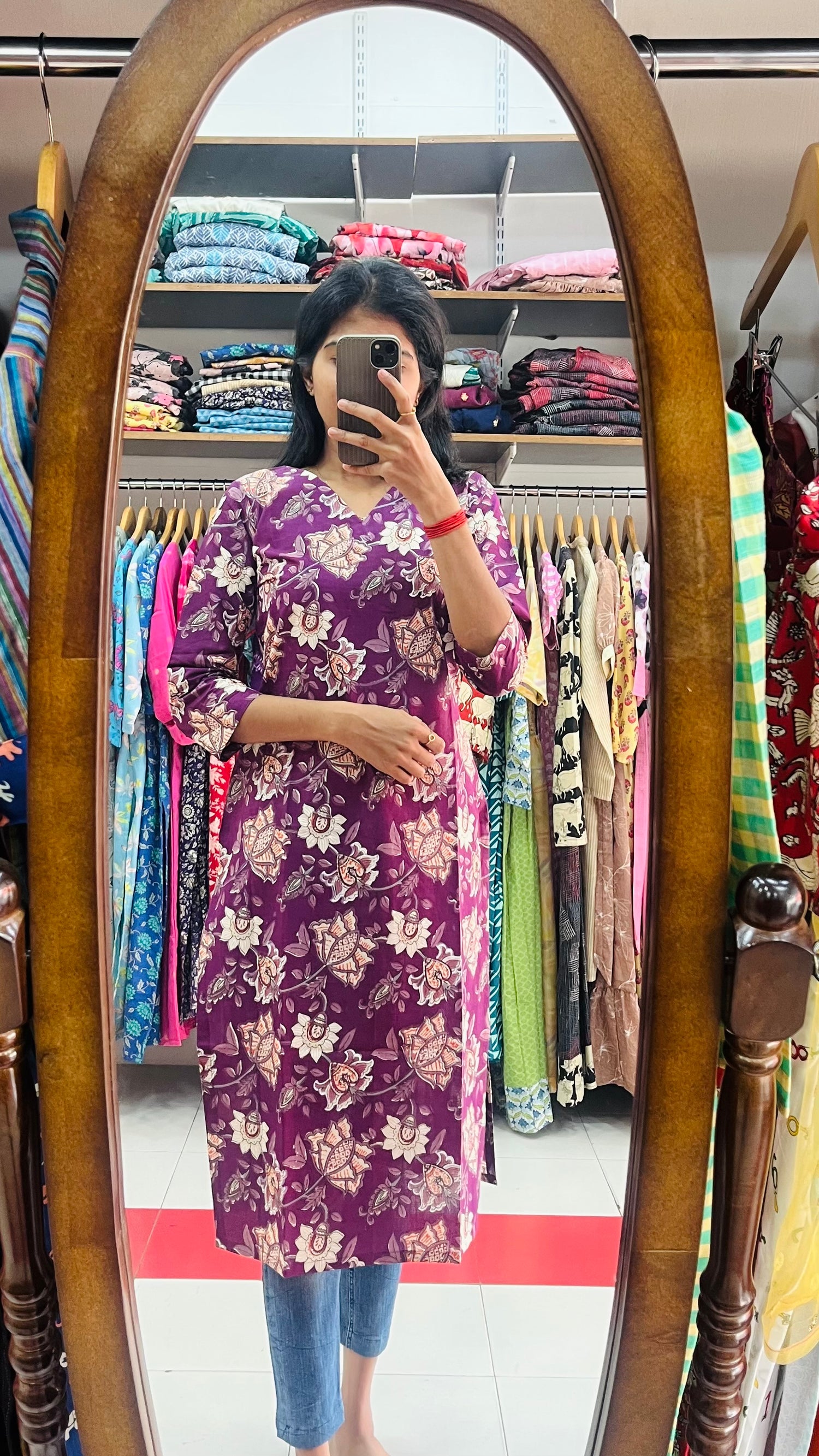 Kurti no lining