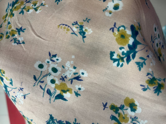 Mix and match rayon Kurti organza sleeves - S M L