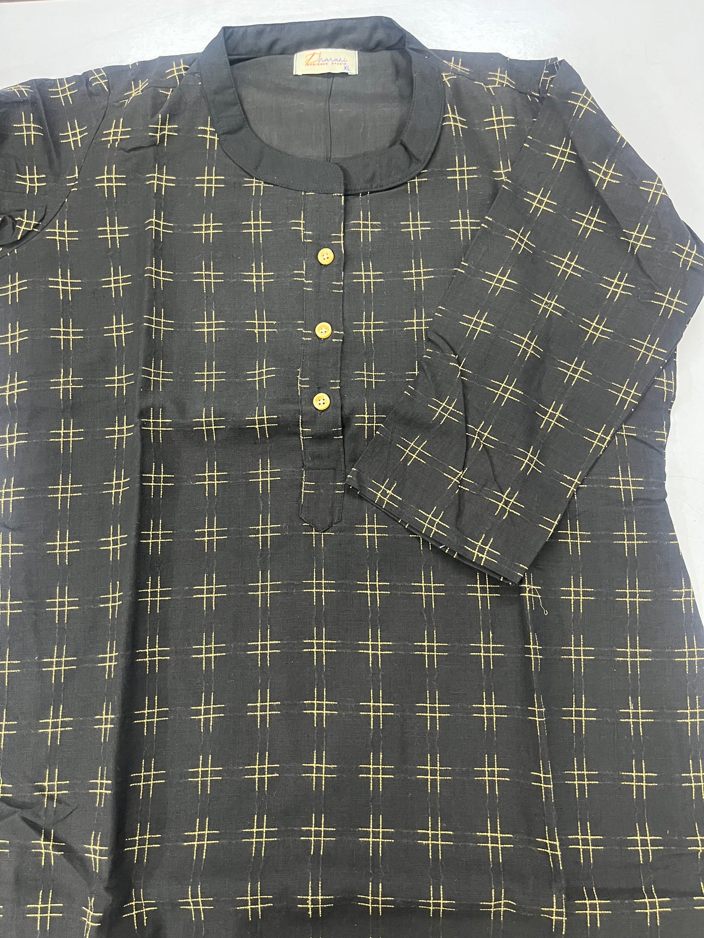 Pure Handloom Cotton Silk - Xl