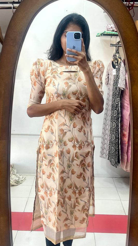 Kota Kurti with eye drop - XS S M L XL XXL