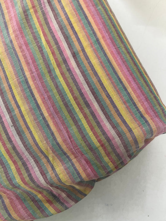 Multi Colour Cotton Stripes