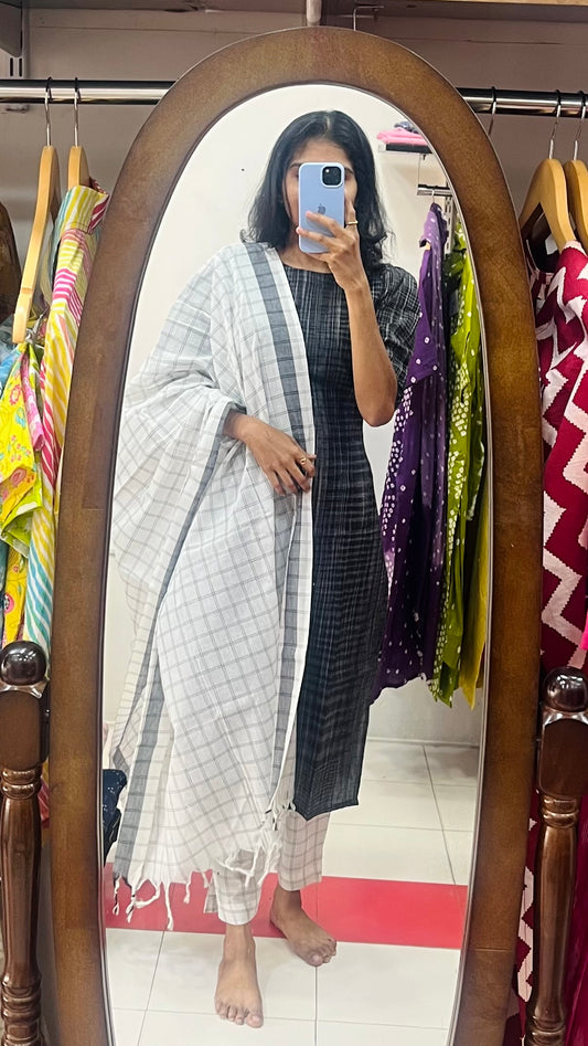 Cotton handloom Salwar - XS S M L XL XXL