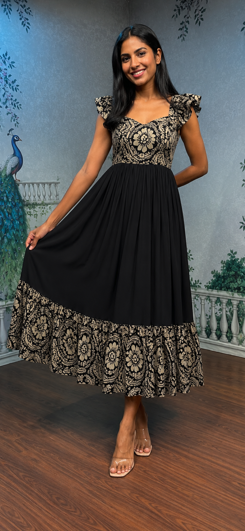 Georgette maxis - XS S M L XL XXL