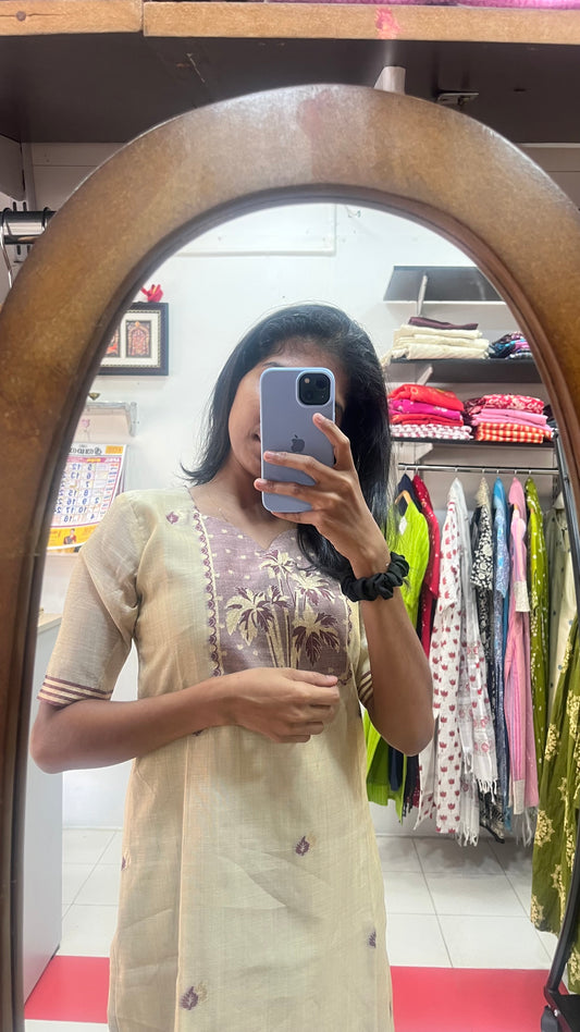 Tissue Silk Salwar - XS S M L XL XXL