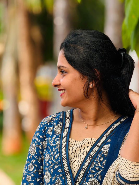 Blue Fern Mul Cotton Salwar - XS