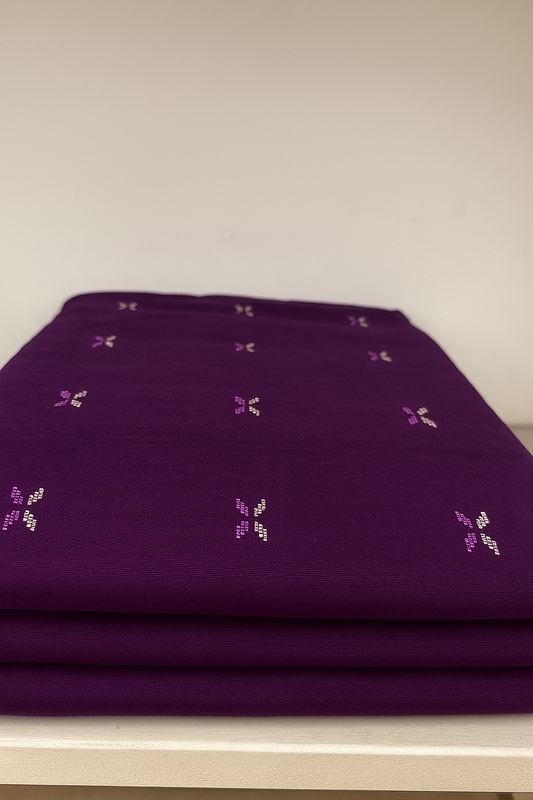 Cotton pro washed handloom butta