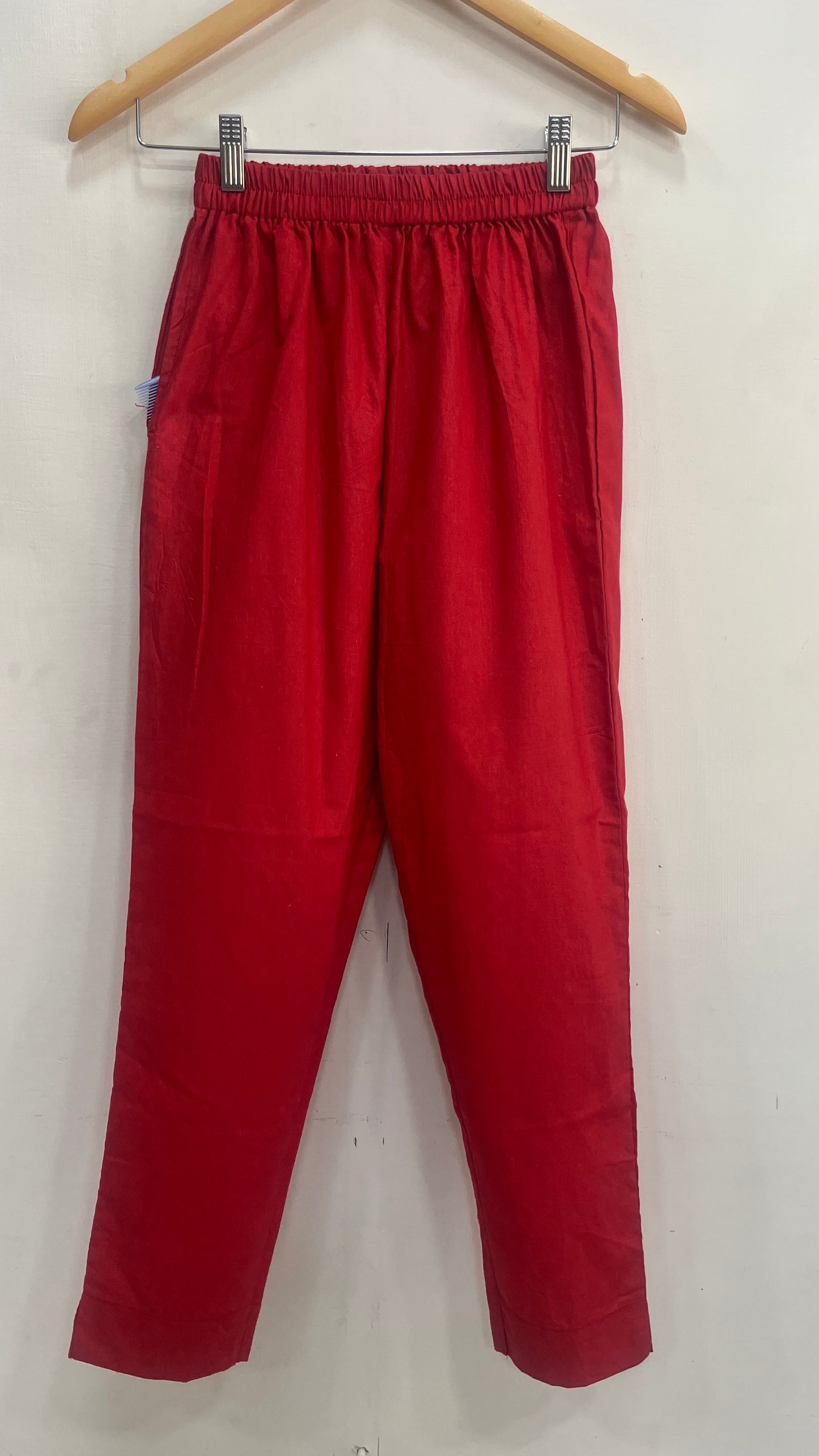 Cotton Pencil Fit pants - XS S M L XL 2XL