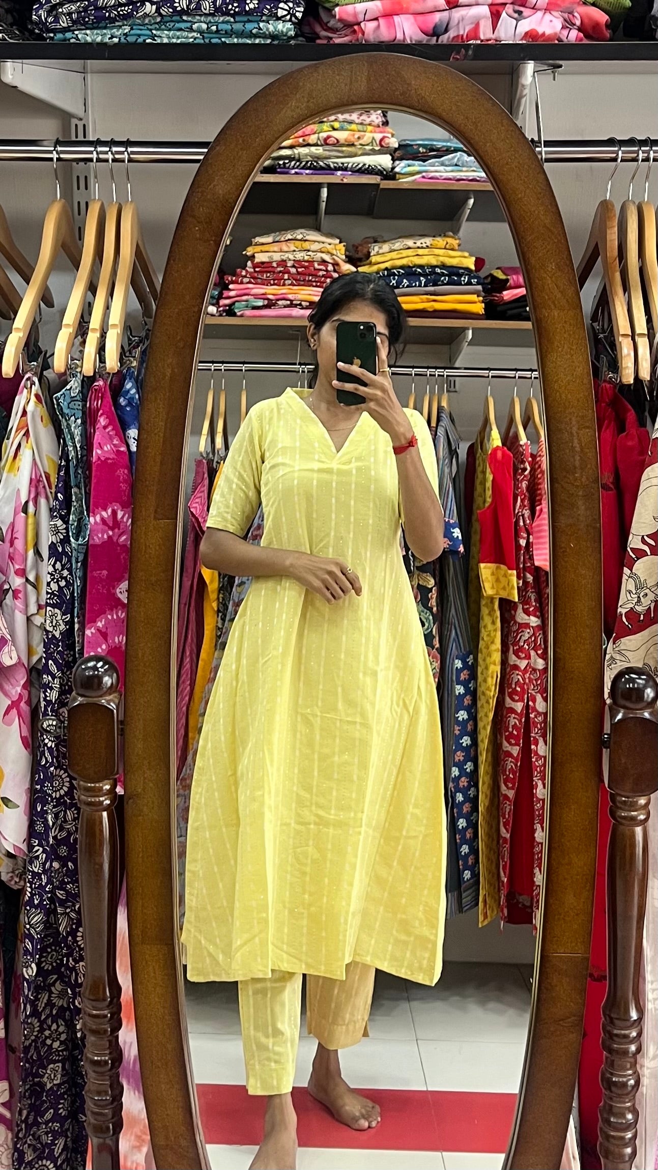 Butter Bloom Aline Salwar Suit - Xs