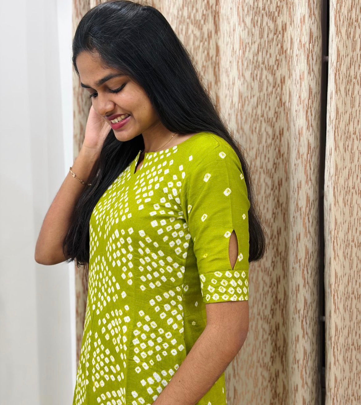 Bandhini Cotton Salwar - XS S M L XL & 2XL ( pre orders )
