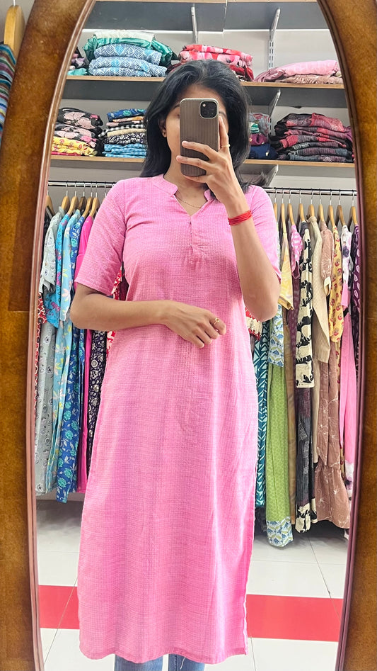 Cotton Kurti - XS S M L XL 2XL