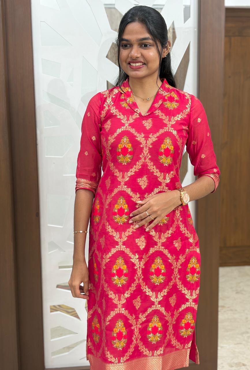 Banarasi Silk Salwar - XS S M L XL XXL
