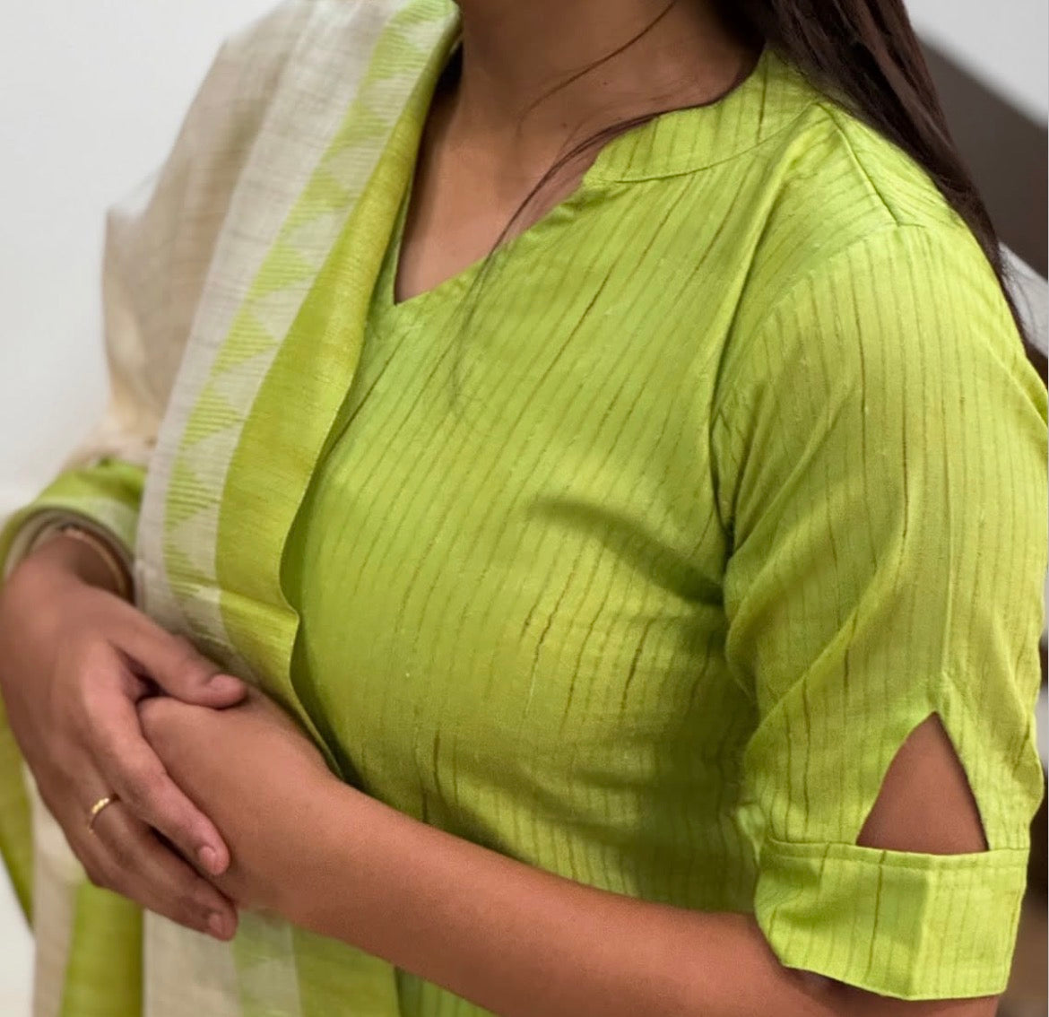 Semi silk salwars - XS S M L XL & 2XL