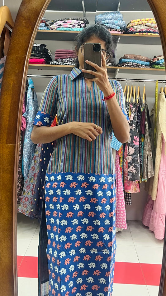 Cotton Kurti - XS S M  XL 2XL