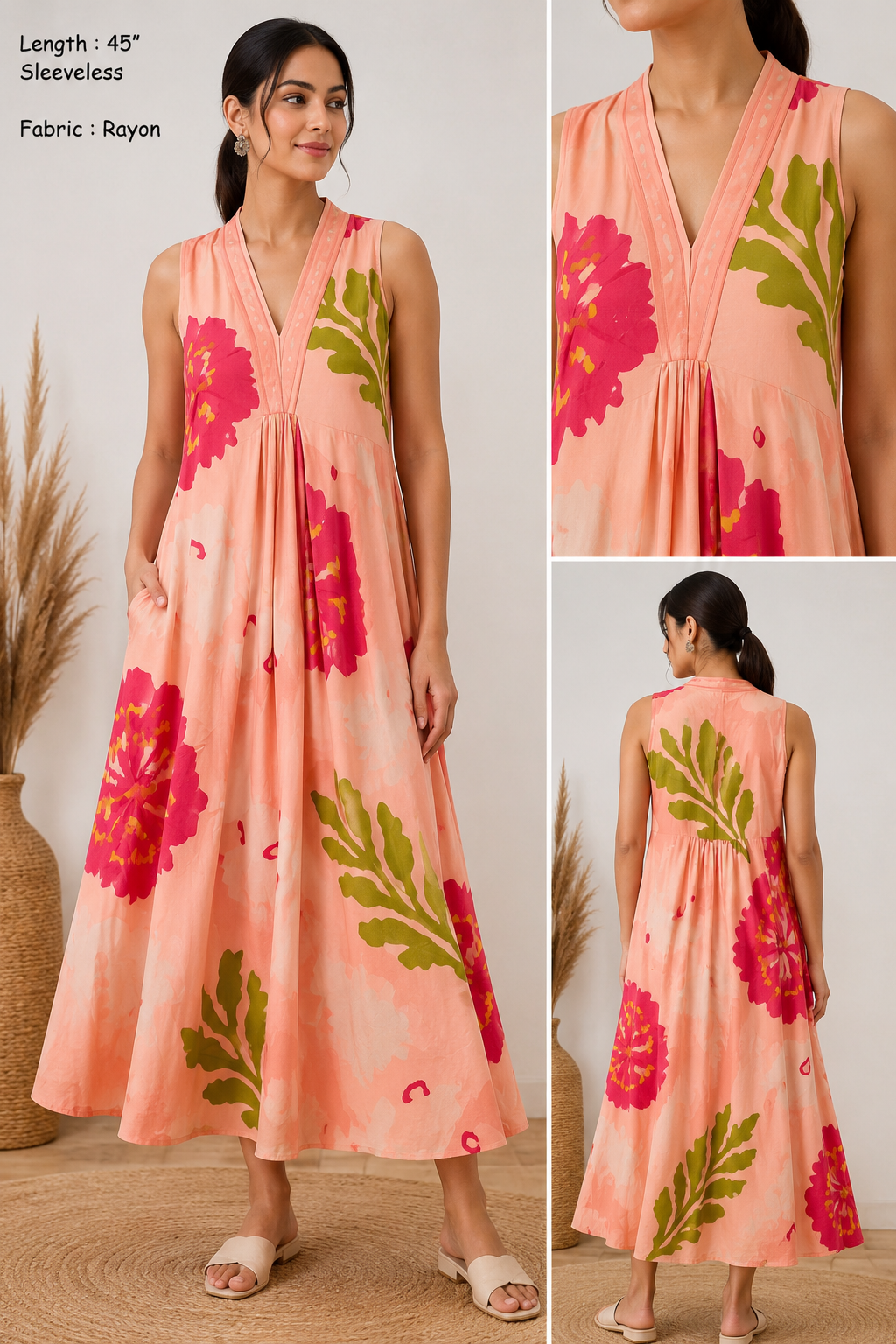 Long Dress - XS S M L XL XXL
