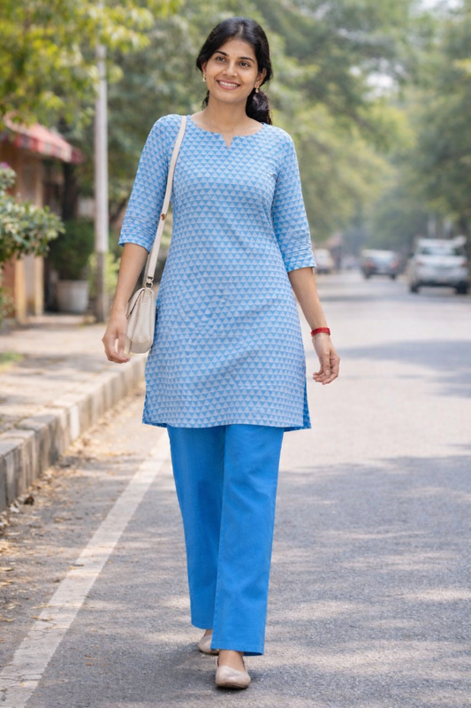 Cotton Top & Bottom - XS S M L XL