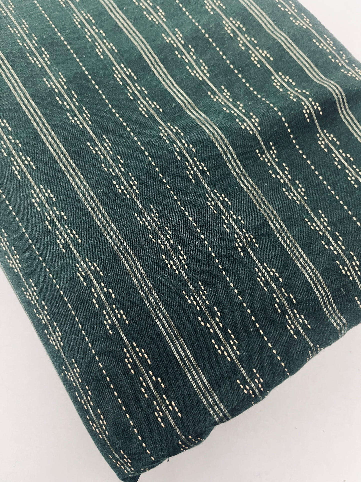 Handloom Washed jacquard Cotton