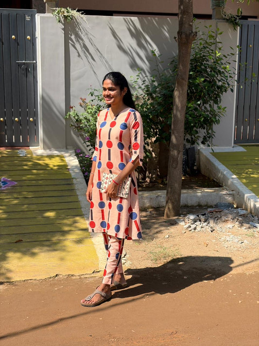 Aline Cotton cords with lining - XS S M