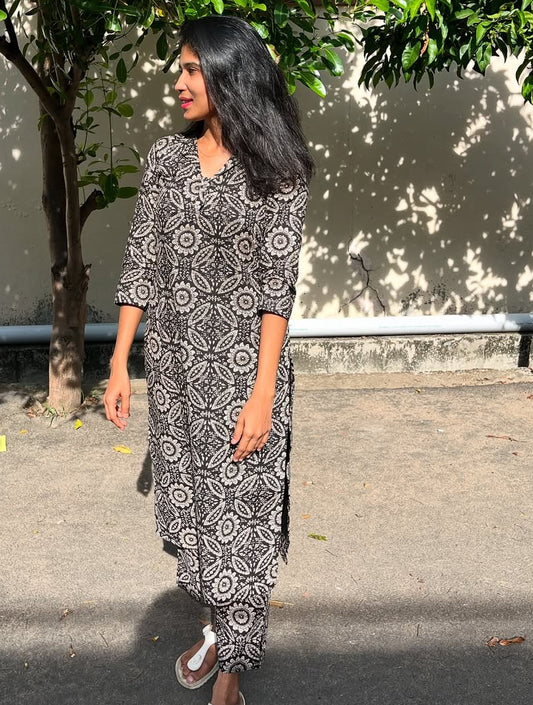 Bossy Black Cotton Cords - 2XL