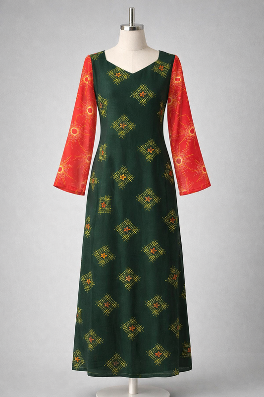 Mix & match rayon Kurti - L