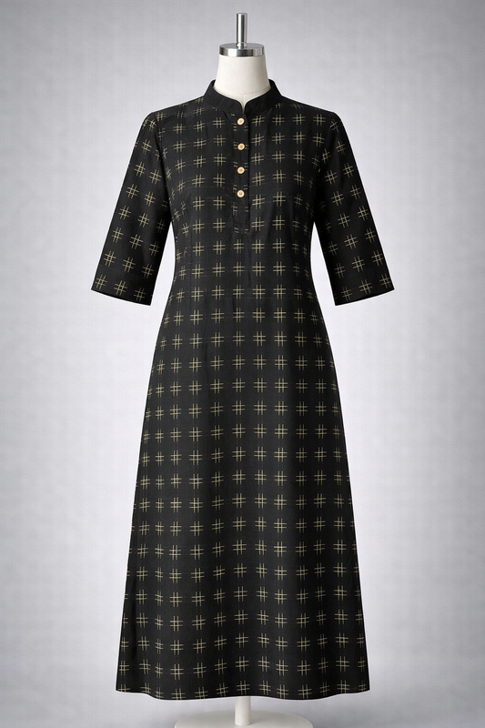 Pure cotton handloom Kurti - L or Xl