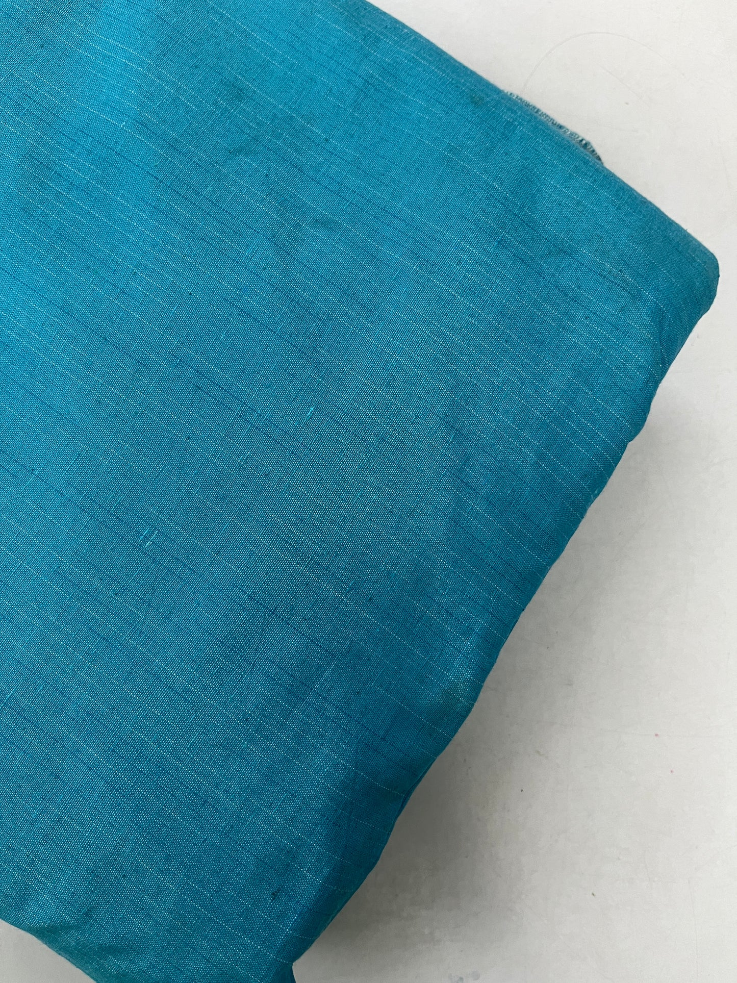 Sky blue Solid Cotton