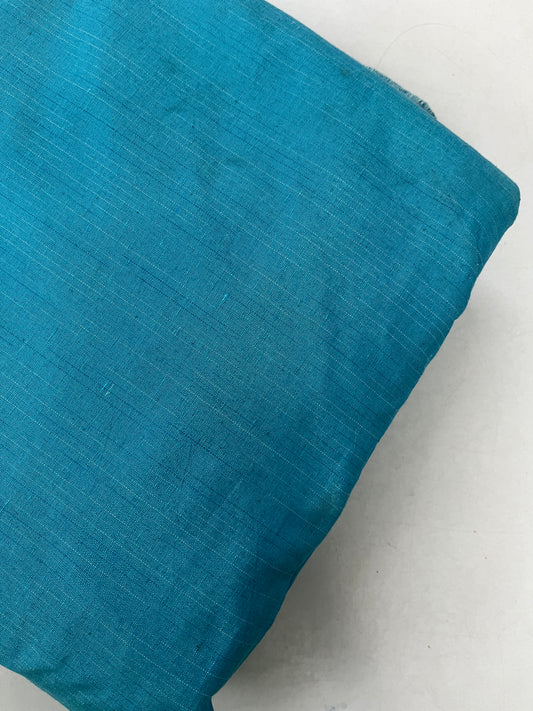 Sky blue Solid Cotton