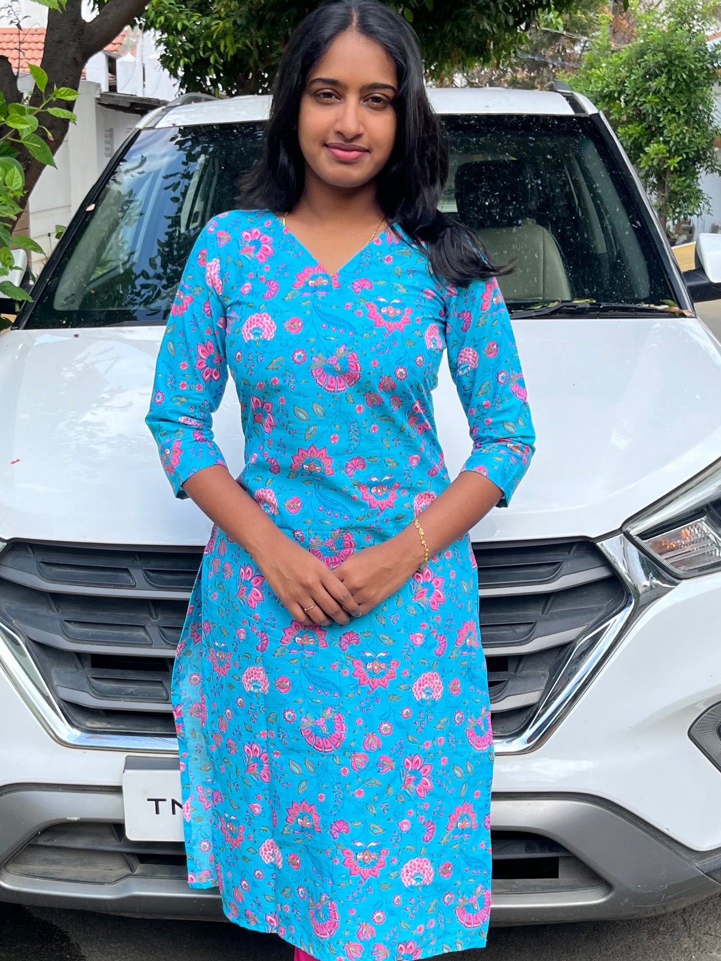 Cotton Kurti no lining - XS M L XL