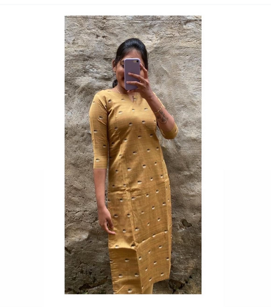 Cotton Silk Kurti - S
