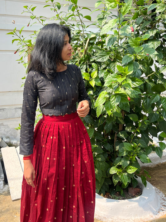 Crop top & skirt - XS S M L