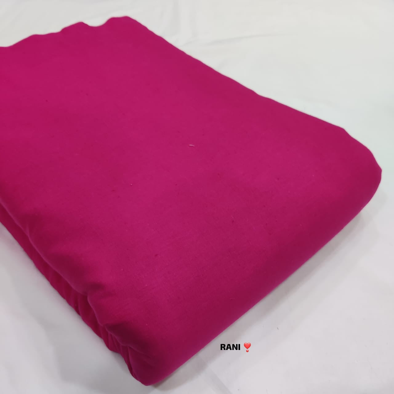 Cotton handloom solid colour